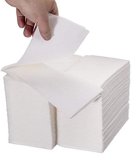 100 Count White Luxury Linen-Feel Paper Towels, Soft And Absorbent Cloth-Like Disposable Napkins For Bathroom, Kitchen, Weddings, Parties, Dinners Or Events – Disposal Hand Towels