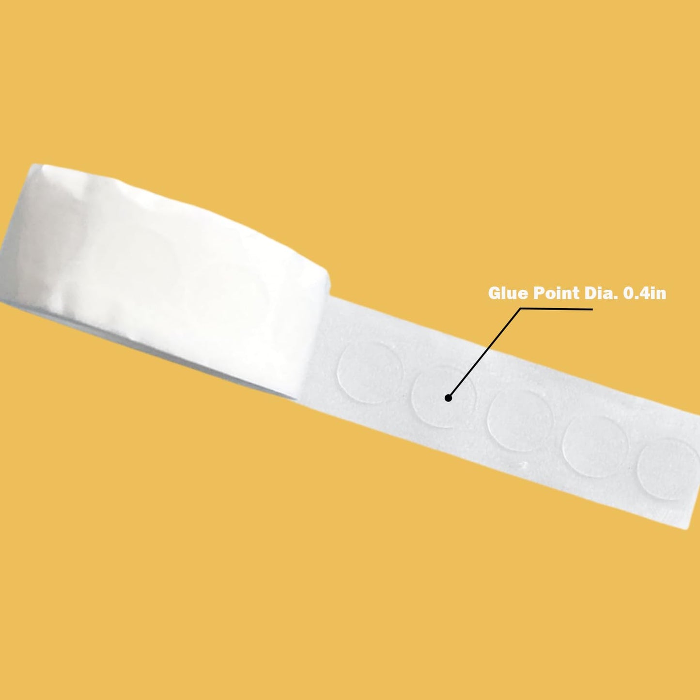 1200PCS Clear Glue Points Double Sided Adhesive Removable Glue Tape for Balloons Birthday Wedding Decoration Photo Craft Sticky Dots