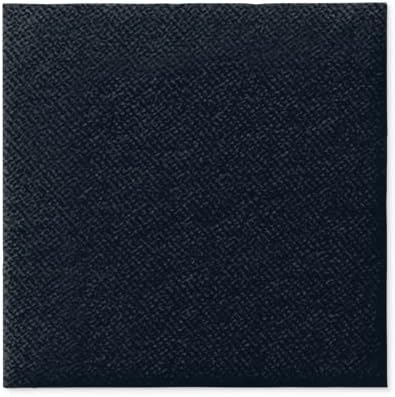 PAW - 100-Pack Disposable Linen-Feel Cocktail Napkins 4" x 4", Black Premium Paper Napkins for Parties, Elegant Cloth-Like Beverage Napkins For Bars, Restaurants, Made in Europe