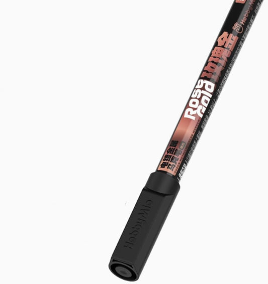 Oil-Based Metallic Chrome Marker Pens – Super Mirror Finish for Model Painting,DIY Crafts,Miniatures (Silver/Gold) – Quick-Dry, High Gloss, Precision Tip (H-M6(Rose Gold))