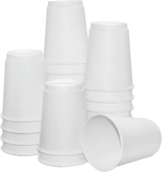 Insulated Paper Cups for Coffee & Tea Made in USA | Recyclable Double Wall Disposable To-Go Cups for Hot Beverages | Sturdy, Food Safe, and Eco-Friendly Hot Cups (12 oz, 500 Count)