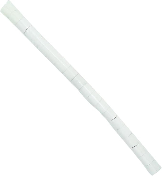 Ultimate Confetti - White Tissue Paper Confetti Streamers - 20 Rolls (1" x 30')