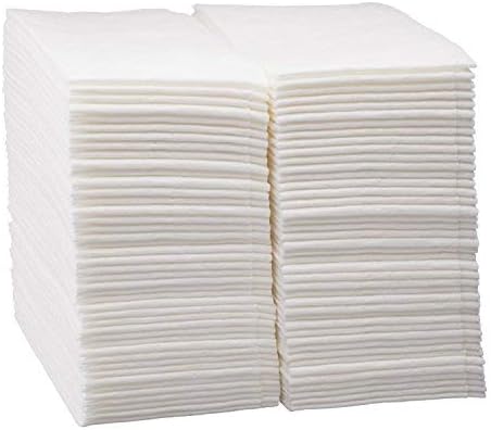 100 Count White Luxury Linen-Feel Paper Towels, Soft And Absorbent Cloth-Like Disposable Napkins For Bathroom, Kitchen, Weddings, Parties, Dinners Or Events – Disposal Hand Towels