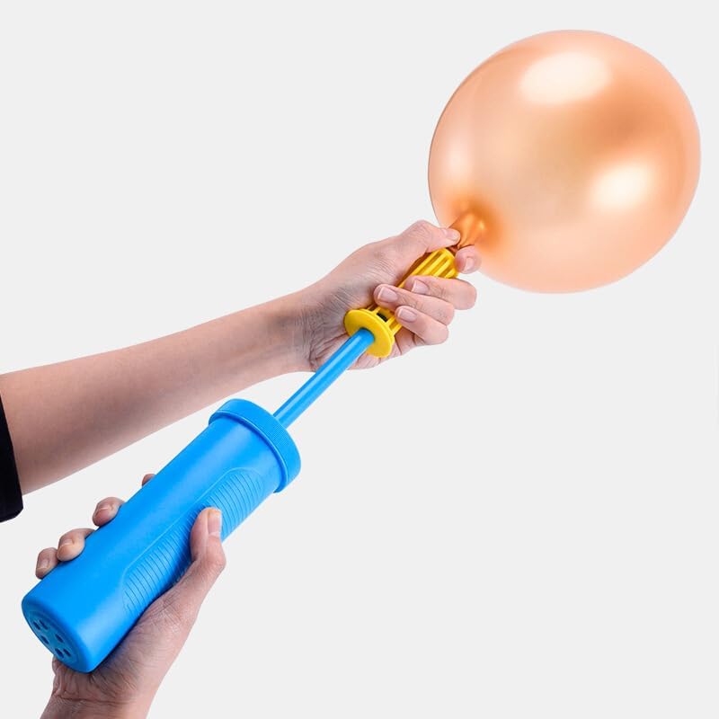 QRabbit 150 Pack 12 Inch Balloons with Hand Pump - Party Balloon with 15 Assorted Colors - Extra Thick Latex Balloons for Wedding Birthday Bridal Shower Christmas New Year Party Decoration