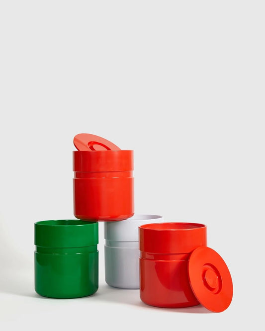 Asti Ice Bucket | Hellerware | Sergio Asti (White)