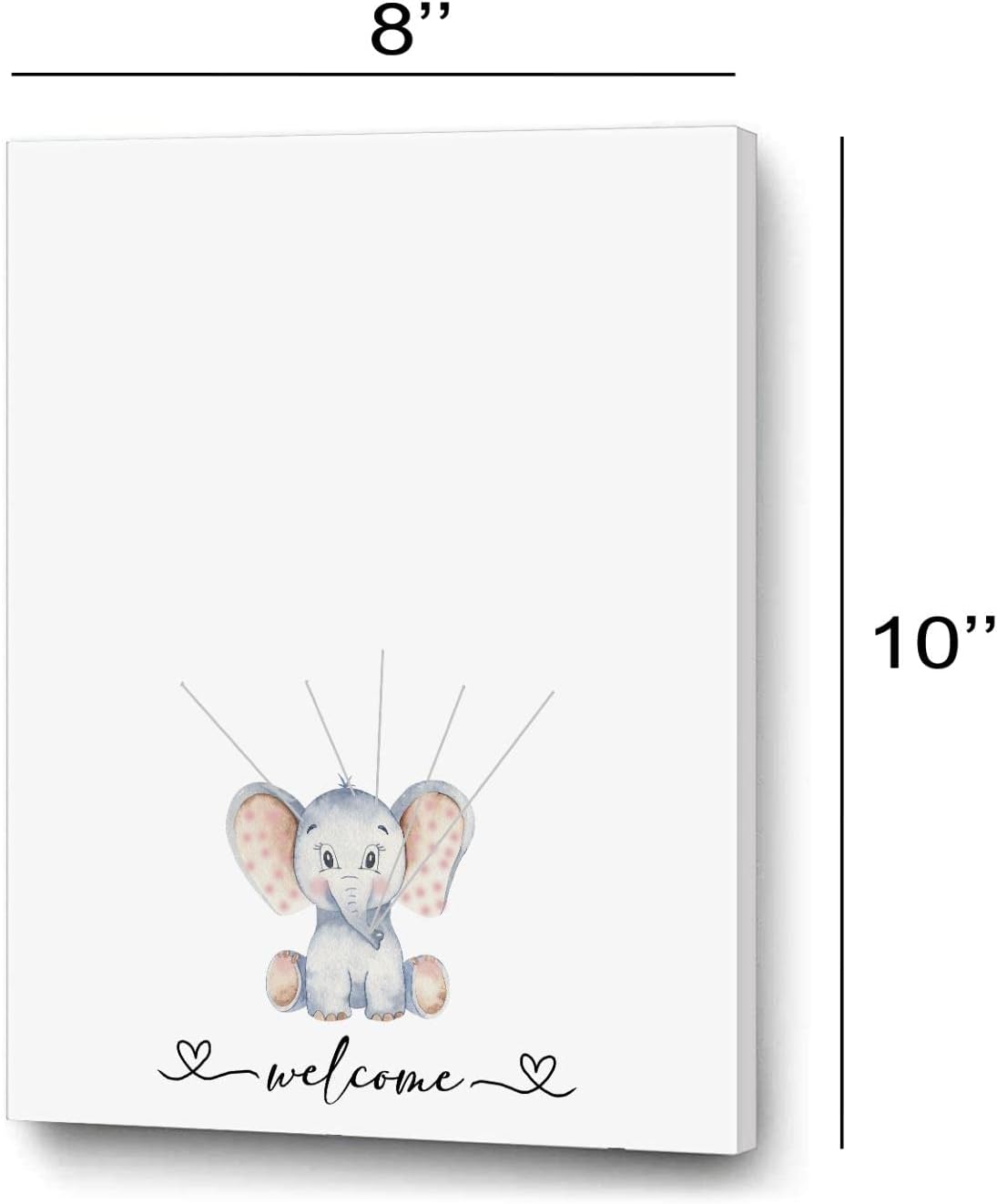 Gender Reveal Party Fingerprint Tree Sign, Elephant Theme Canvas Baby Shower, a Baby Shower Guest Book, Woodland Baby Shower Guest Book