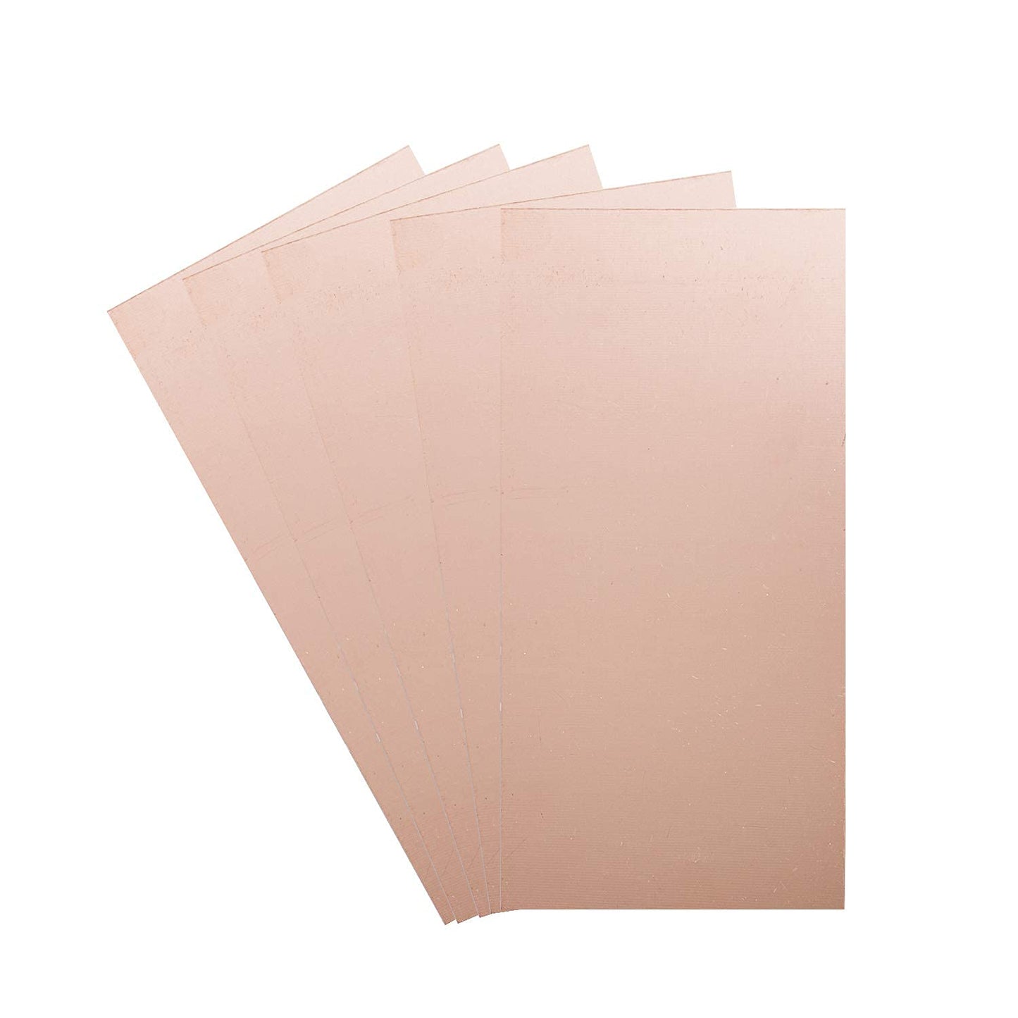 Aoje-Link Single Side Copper Clad PCB Laminate Circuit Board, FR-4 Glass Fiber, 200 x 100 x 1.5mm, 5pcs