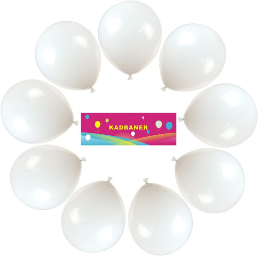 White Balloons,100 Pack 12 Inch Latex Balloons,for Wedding Birthday Party Baby Shower Christmas Party Decorations