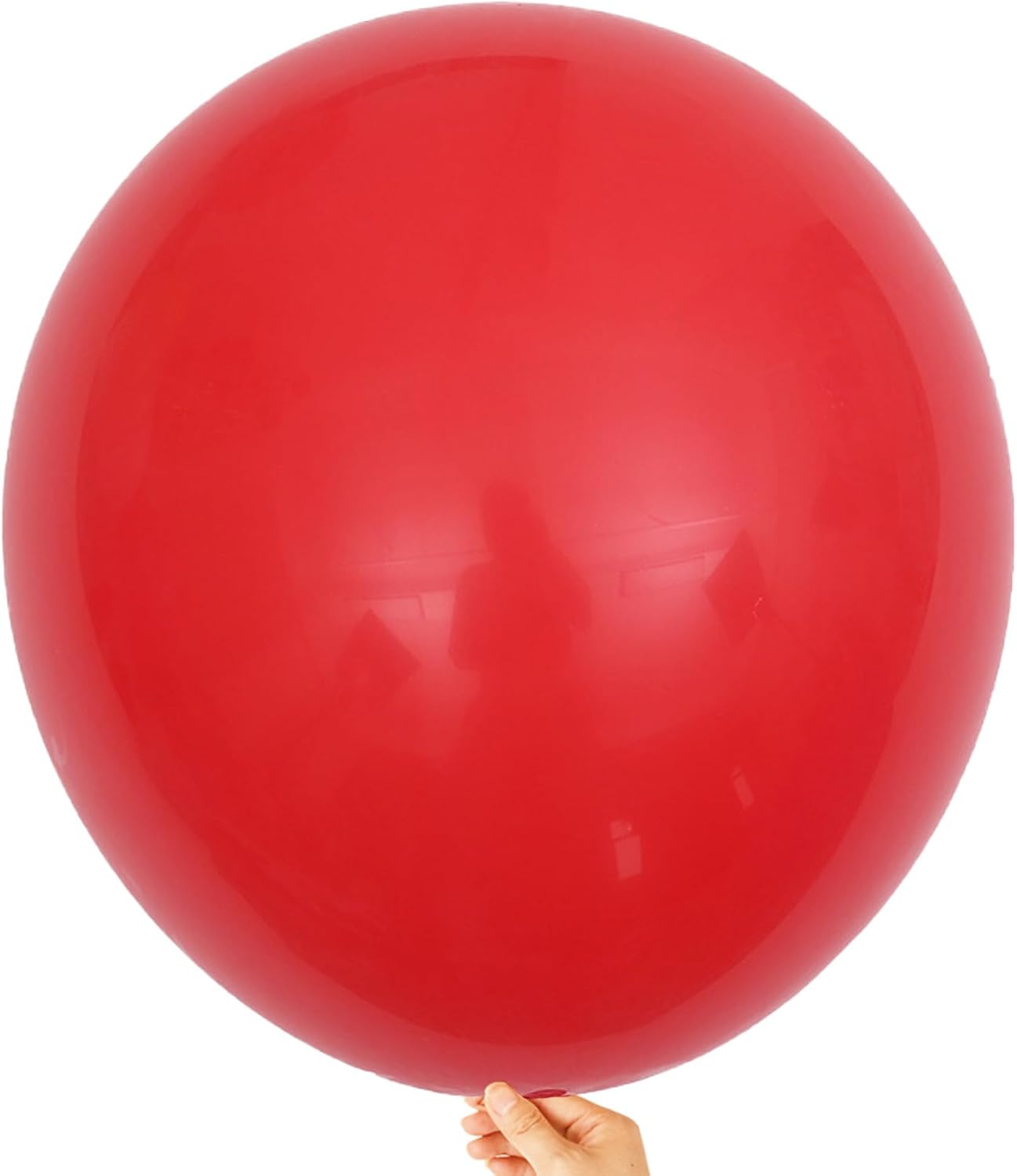 KALOR 18 Inch Red Balloons, 10 Pcs Matte Latex Balloons Big Round Balloons for Wedding, Baby Shower, Birthday Party and Event Decoration