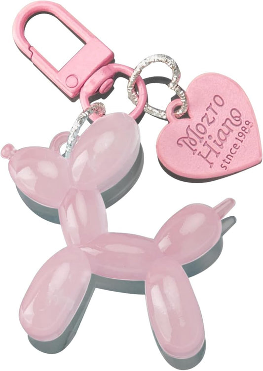 Balloon Dog Keychain Cute Bag Charm Handbag Purse Key Accessories