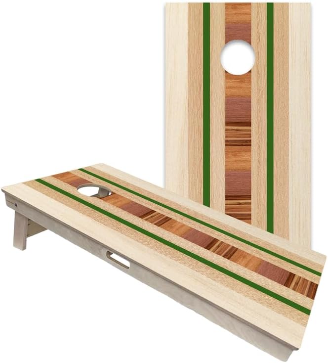 World Series of Cornhole Official Regulation Size Cornhole Boards – Durable All-Wood Construction Bean Bag Toss Set | Rugged Outdoor Game for Tournaments, BBQs, & Backyard Battles