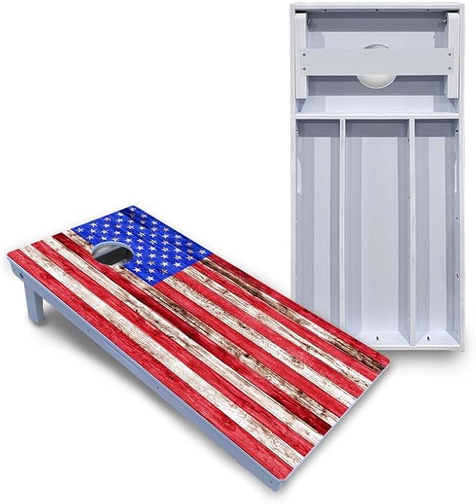 World Series of Cornhole All-Weather Cornhole Boards – Regulation 2x4 PVC Outdoor Cornhole Game Set for Backyard, Beach, Tailgate & Family Fun – Durable, Rust-Free, Tournament-Grade Boards