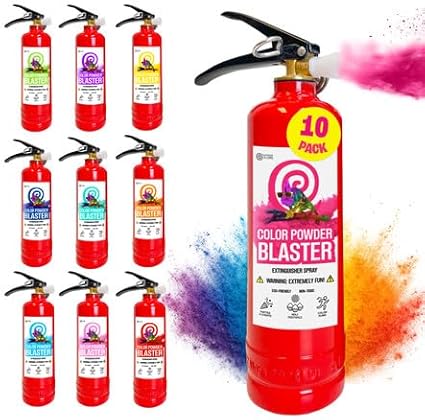 Chameleon Colors Color Blasters, Gender Reveal Fire Extinguisher, Gender Reveal Smoke Bombs, Powder Cannon, Smoke Blaster, War and Holi Color Blaster