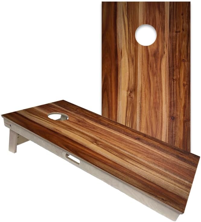 World Series of Cornhole Official Regulation Size Cornhole Boards – Durable All-Wood Construction Bean Bag Toss Set | Rugged Outdoor Game for Tournaments, BBQs, & Backyard Battles