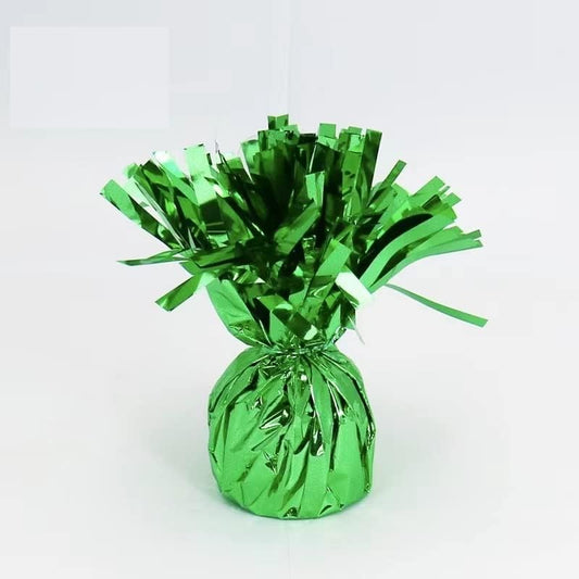 PMU 12 Pcs Kisses Balloon Weights - Decorative Balloon Weight for Thanksgiving, Birthday, Party Favors, Christmas, Wedding & Baby Shower - 6oz, Green Pkg/12