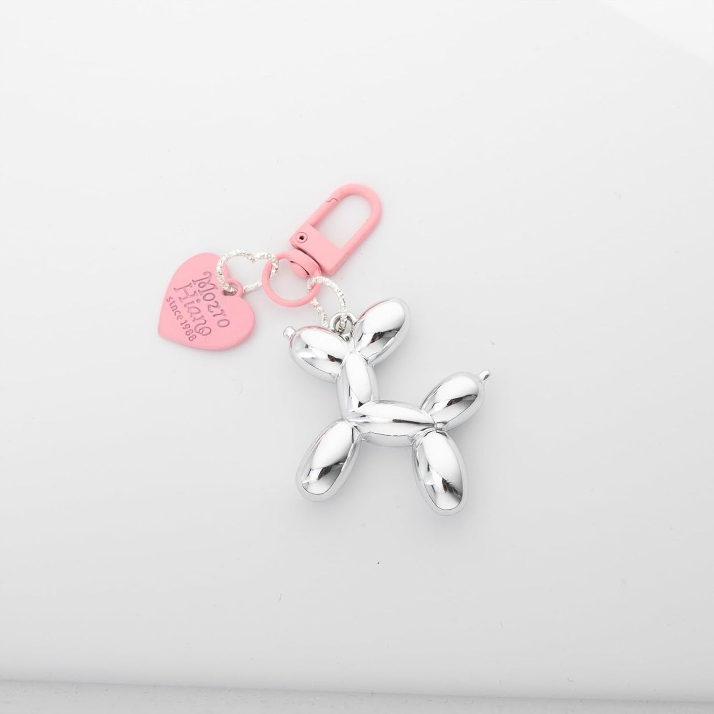 Balloon Dog Keychain Cute Bag Charm Handbag Purse Key Accessories