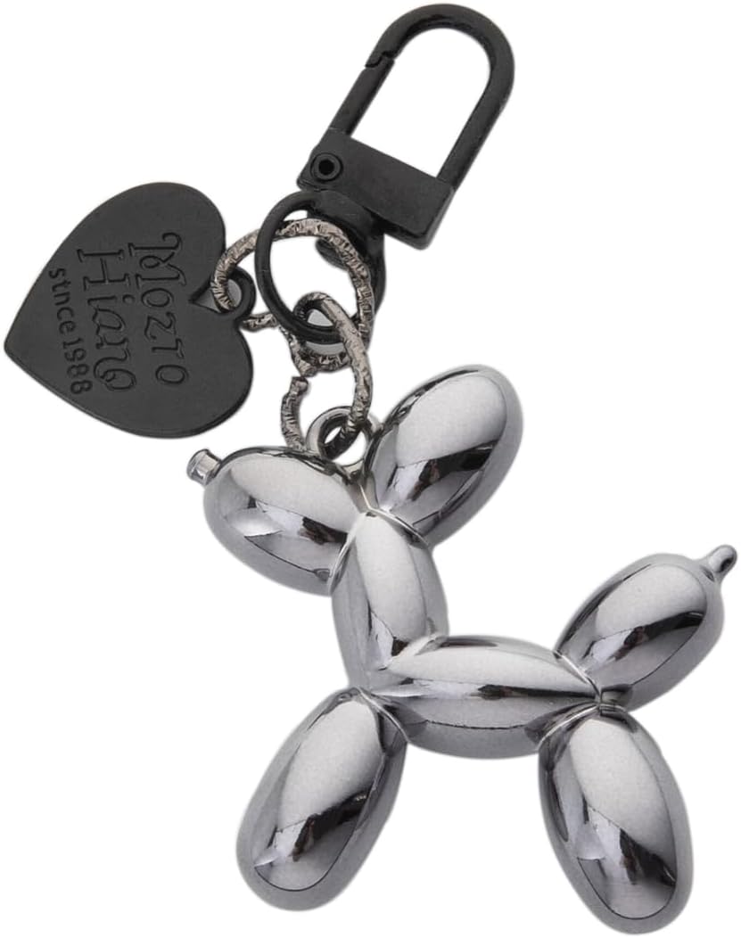 Balloon Dog Keychain Cute Bag Charm Handbag Purse Key Accessories