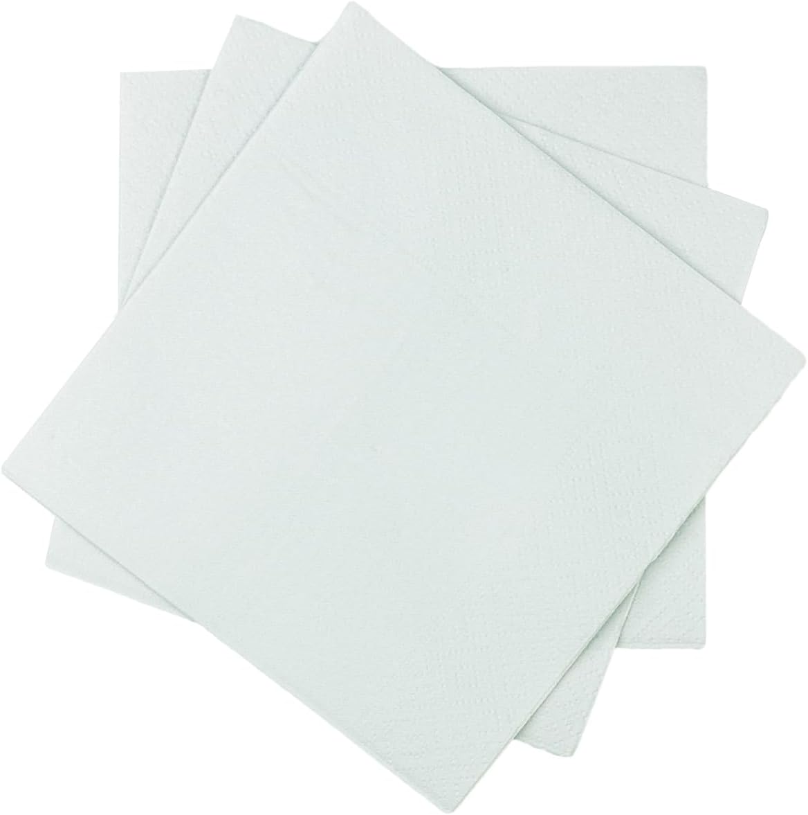 Sage Green Cocktail Napkins 5 * 5inch disposable Beverage Napkin paper for Cocktail, Wedding, Dinner，Birthday Party Dessert Wine Paper Napkins（ 120 Count）