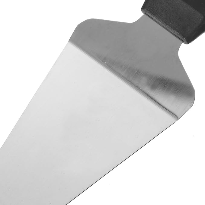 CATIEBYE Stainless Steel Pizza Triangular Spatula and Pie Server, Sturdy Cake Server for Serving Pizza, Cake, and Pastry, for Home Kitchen and Dining Use