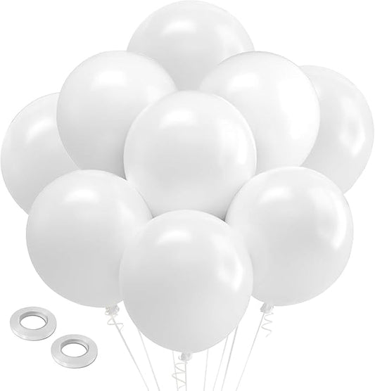 18 Inch White Balloons - 30Pcs Pearl Party Balloons for Balloon Arch, globos de cumpleaños,4th of July Decorations, Birthday Party Decorations, Engagement Decor, Gender Reveal Ideas