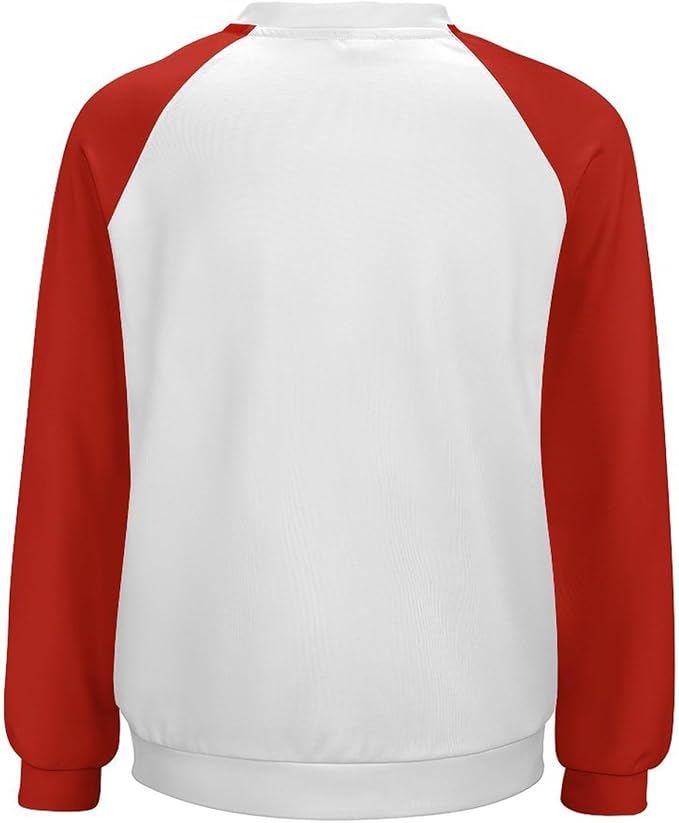 LOAIHA Christmas Sweatshirts for Women Christmas Tree Graphic Shirt Xmas Long Sleeve Merry Christmas Pullover Blouse