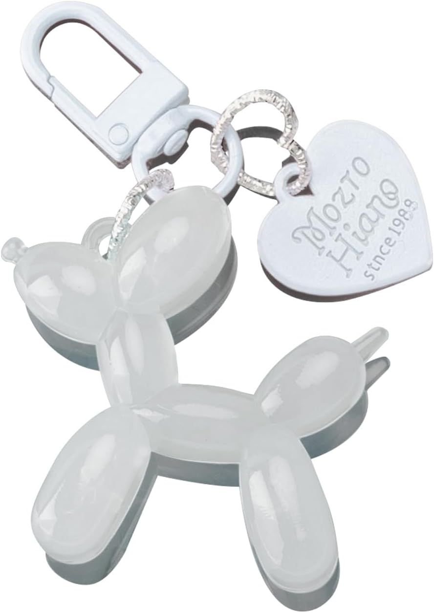 Balloon Dog Keychain Cute Bag Charm Handbag Purse Key Accessories