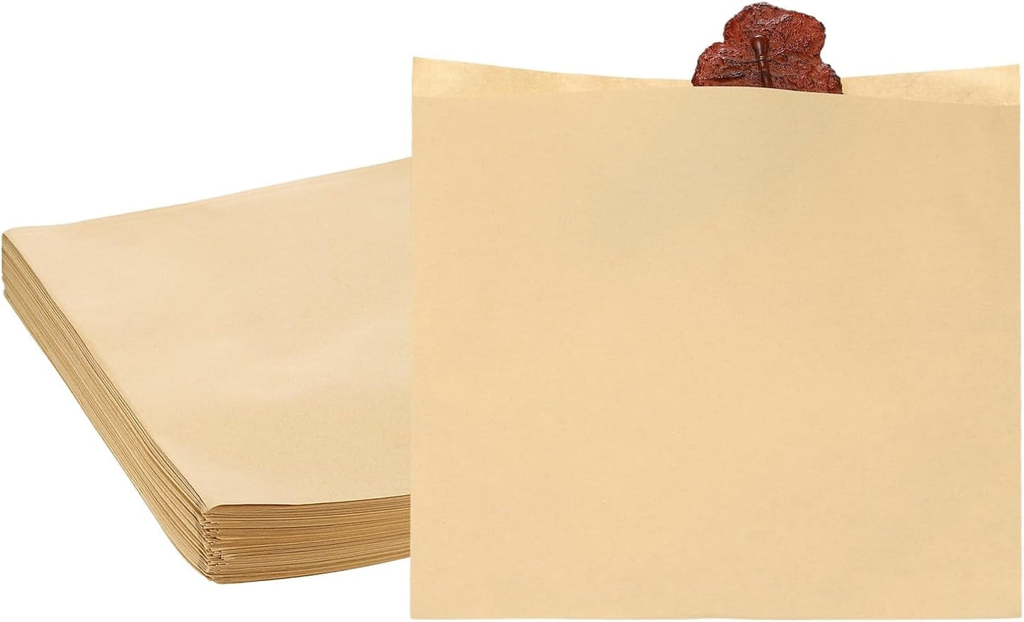 PATIKIL 9.84x9.84 Inch Paper Sandwich Bags, 100 Pcs Pastry Bag Small Pastry Bags Cookie Sleeves Food Packaging for Bakery Treats, Light Brown