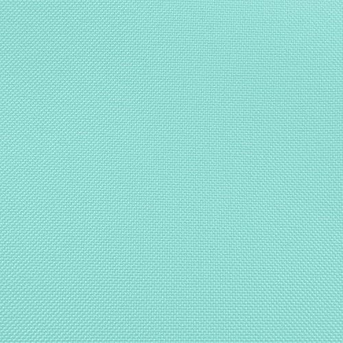 Ultimate Textile Pleat Polyester Fabric Table Skirt - Machine Washable, Flame Resistant, Cut & Sewn in NJ, Desk Skirt - Aqua, 7' Shirred Pleat x 42" h