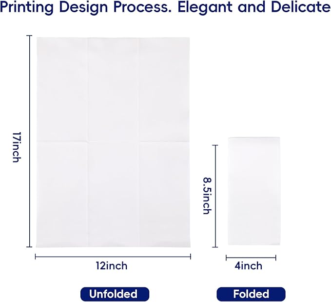 480 Count Disposable Hand Towels, Linen Feel Bathroom Hand Napkins, Soft And Absorbent Paper Napkin for Guest, Disposable Guest Towels for Kitchen, Parties, Weddings