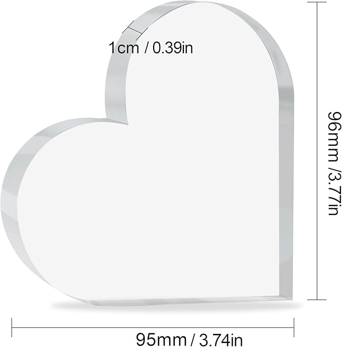 Personalized Wedding Anniversary Cake Topper, Acrylic Heart Wedding Cake Topper Decorations Gifts for Couple, Happy Anniversary Cake Toppers for 50th 25th 60th 40th