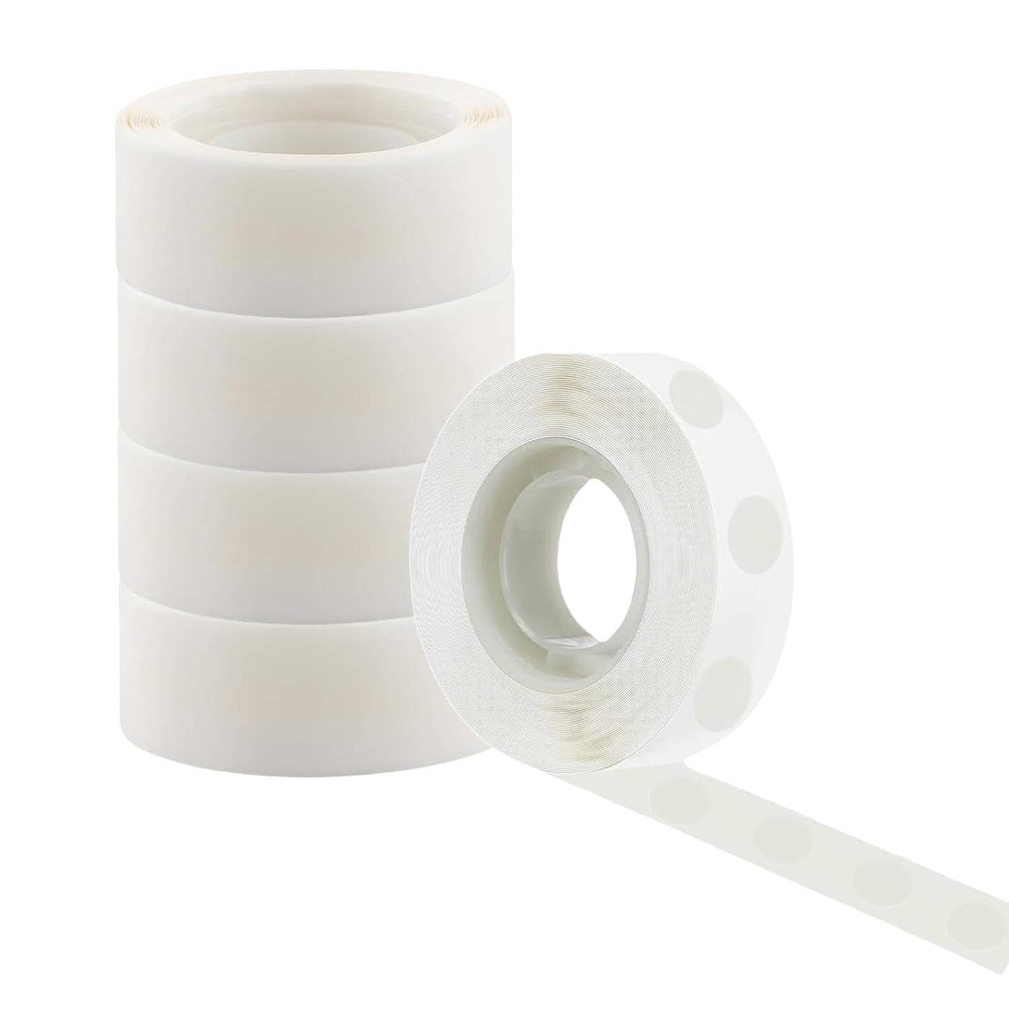 1200PCS Clear Glue Points Double Sided Adhesive Removable Glue Tape for Balloons Birthday Wedding Decoration Photo Craft Sticky Dots