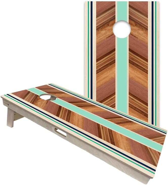 World Series of Cornhole Official Regulation Size Cornhole Boards – Durable All-Wood Construction Bean Bag Toss Set | Rugged Outdoor Game for Tournaments, BBQs, & Backyard Battles