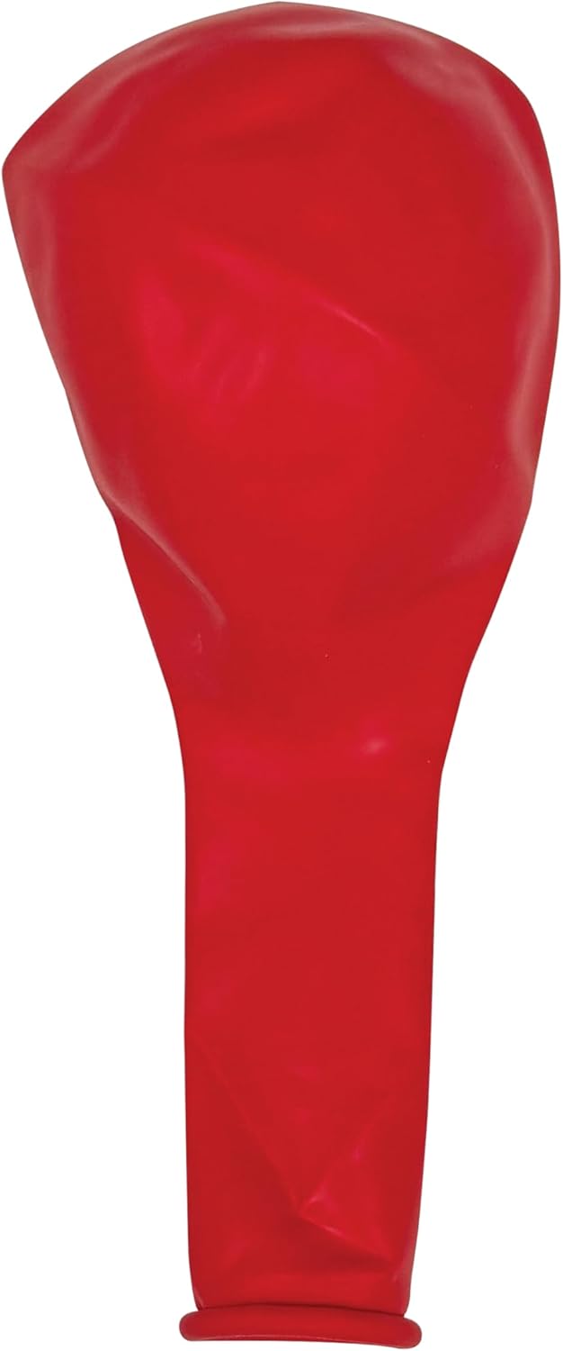 Red Balloons 100 Pack, 12 Inch Red Latex Balloons For Birthdays, Valentine's Day, Weddings, Baby Showers, Holidays