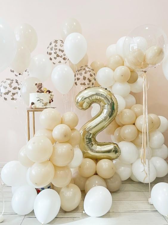 Number 0 Balloons 40 Inch Light Gold Number Balloons for 10 20 30 40 50 60 70 80 90 100 Numbers Balloon Birthday Decorations Wedding Event Baby Shower