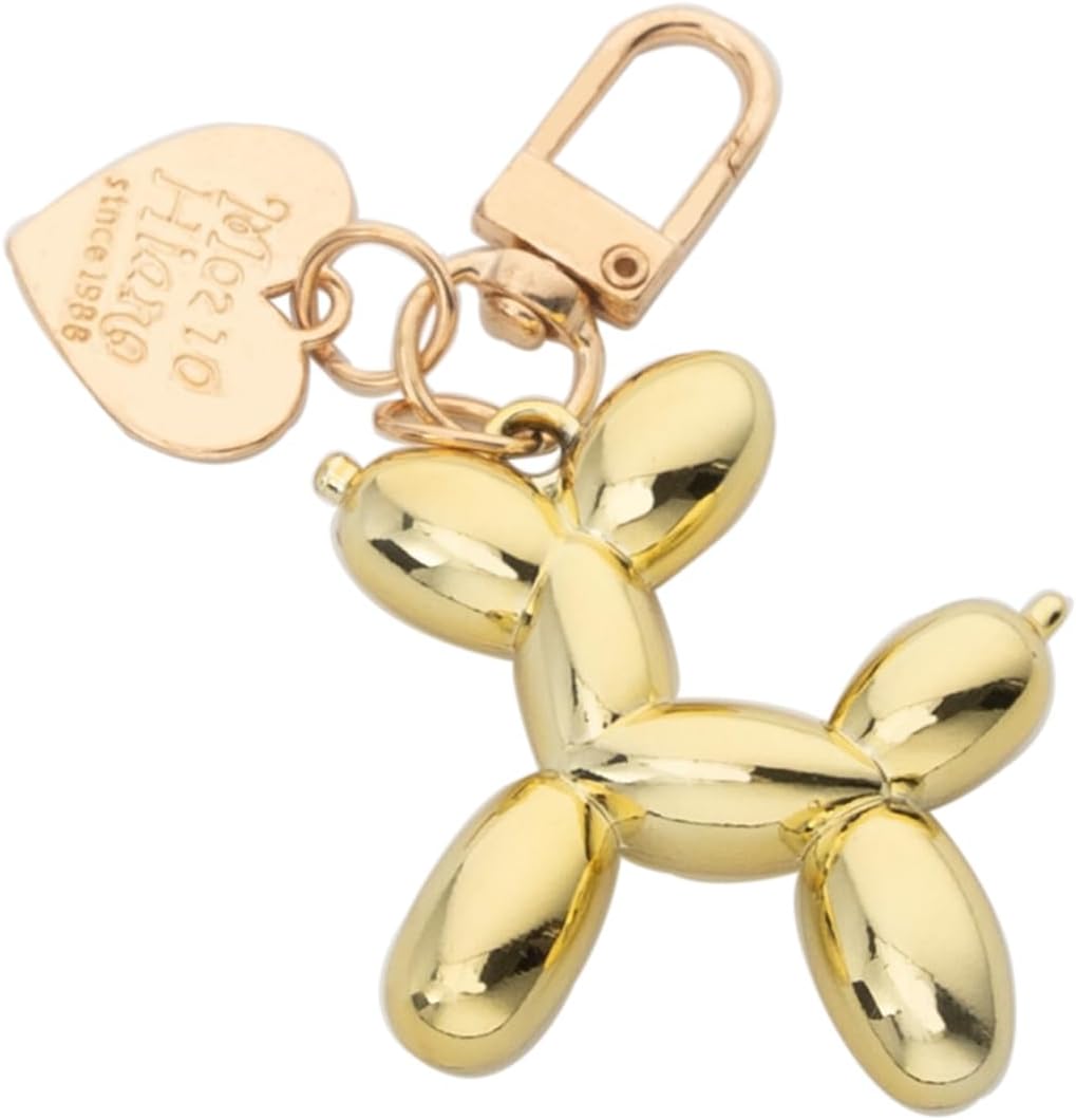 Balloon Dog Keychain Cute Bag Charm Handbag Purse Key Accessories