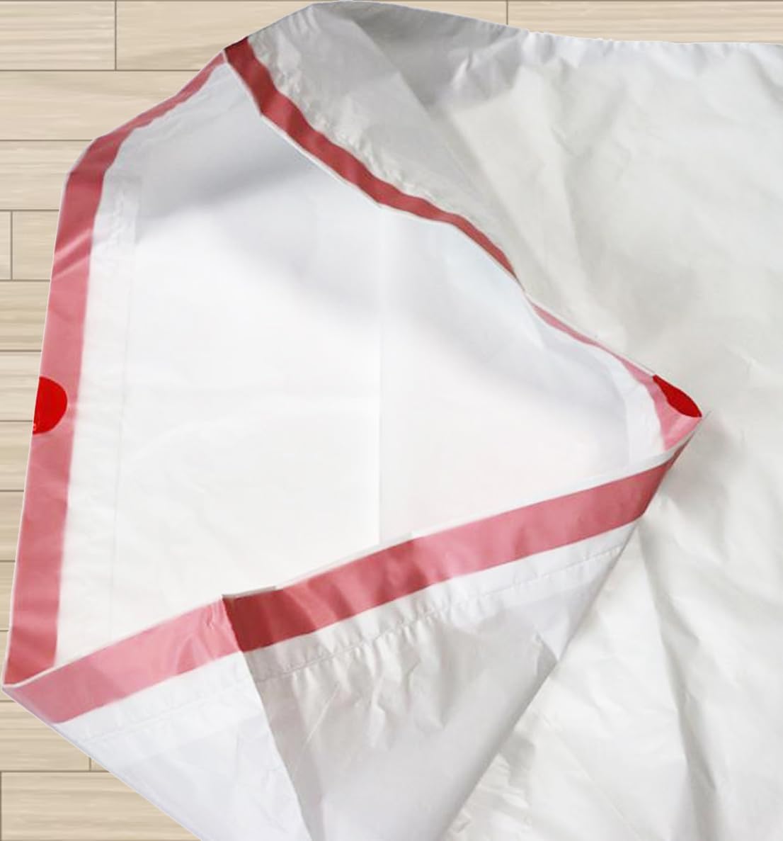 8-10 Gallon Trash Bags Drawstring, 300 Count, White & Unscented Garbage Bags Multi-purpose for Business Home Bathroom Kitchen Commercial and Industrial