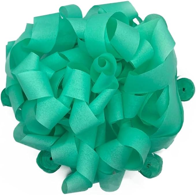 Ultimate Confetti - Mint Green Tissue Paper Streamers - 20 Rolls (1" x 30')