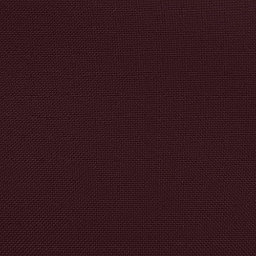 Ultimate Textile Pleat Polyester Fabric Table Skirt - Machine Washable, Flame Resistant, Cut & Sewn in NJ, Desk Skirt - Burgundy, 17' Shirred Pleat x 42" h