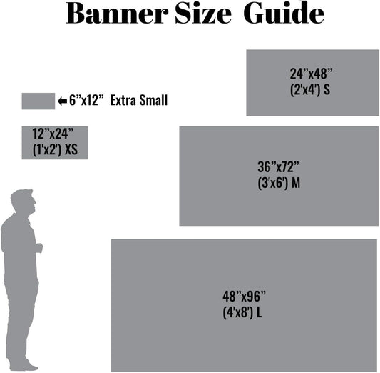 Personalized Custom Vinyl Banner Printing Indoor or Outdoor use Printed Business Event Birthday Party Large Custom Vinyl Banner for Party Decoration