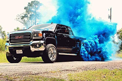 HAWWWY Colored Powder for Color Run - Assorted Colors, Colorful Smoke, 5k Runs, Bath Bombs, War Paint, Holi Festival - Perfect Gender Reveal Powder - 2 Pounds, Blue (Pack of 1)