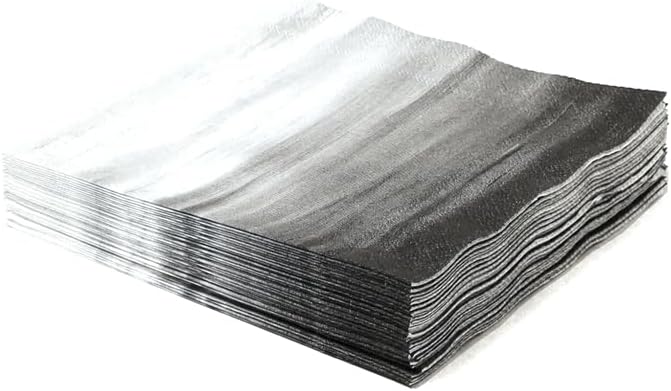 ForYourParty Ombre Patterned Party Napkins (Black) Pack of 20