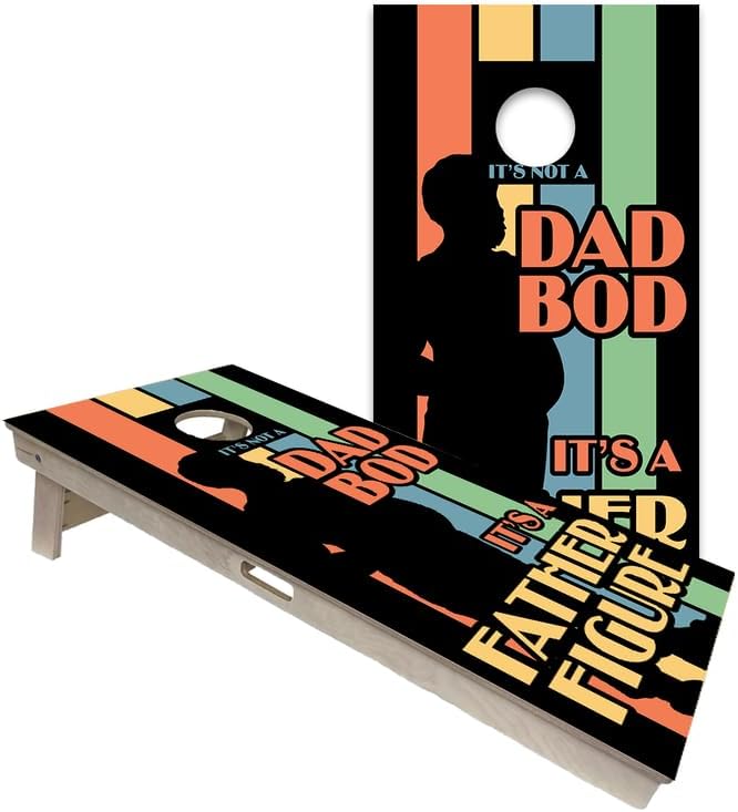 World Series of Cornhole Official Regulation Size Cornhole Boards – Durable All-Wood Construction Bean Bag Toss Set | Rugged Outdoor Game for Tournaments, BBQs, & Backyard Battles