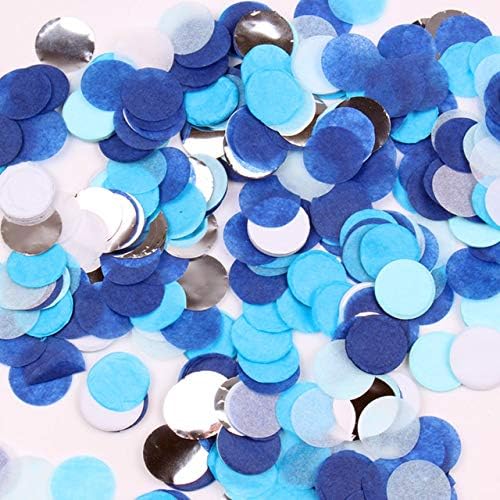 15mm Tissue Paper Confetti 5000 pcs Biodegradable Confetti Circle Wedding Birthday Party Decoration Royal Blue