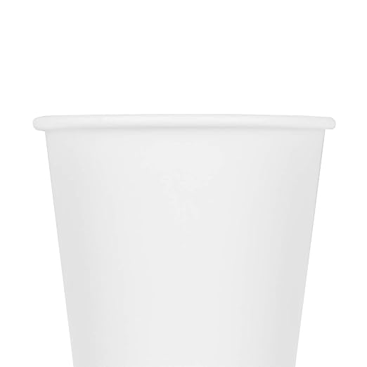 Karat Earth KE-K508W 8 oz White Eco Paper Hot Cup (Case of 1000)