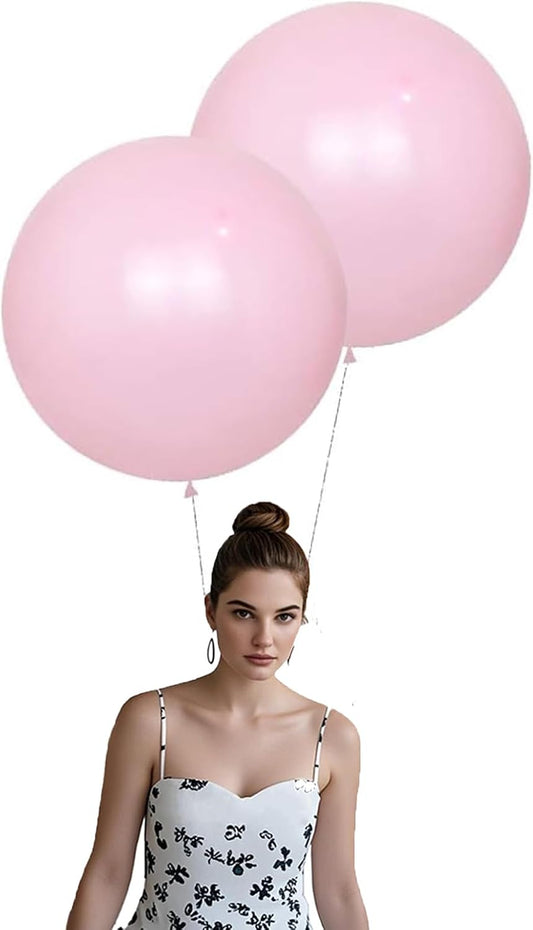 15Pcs 24 Inch Balloons Macaron Purple Giant Balloons Large Balloon for Festival, Christmas, Birthday Party Decorations