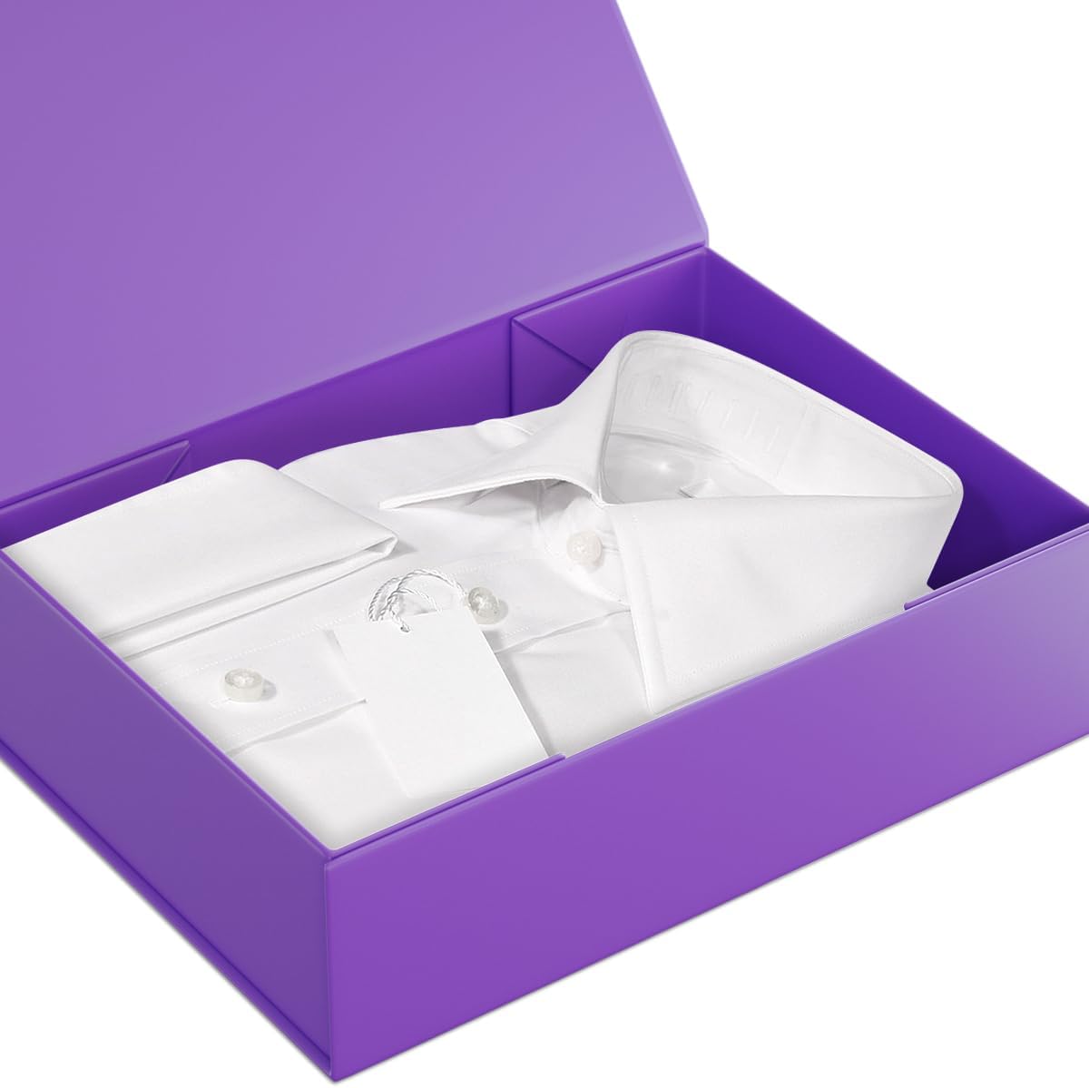 Purple Gift Boxes 11.9" x 8.5" x 3.3" with Magnetic Closure Lid Gift Box for Presents,Bridesmaid Gifts Boxe,Cute Boxes,Birthday Gift Box,Luxury for Gift Packaging, Magnetic Gift Boxe for Wrapping Gifts