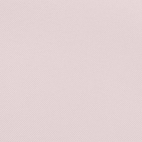 Ultimate Textile Pleat Polyester Fabric Table Skirt - Machine Washable, Flame Resistant, Cut & Sewn in NJ, Desk Skirt - Ice Pink, 21' Box Pleat x 42" h