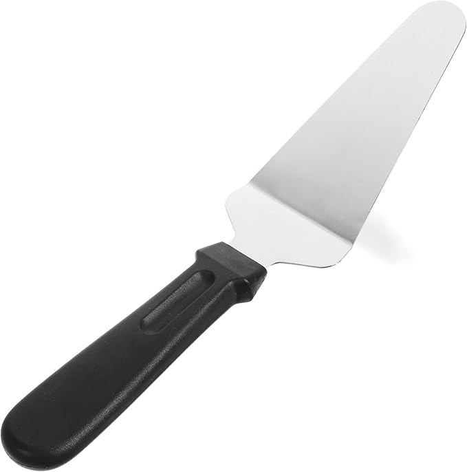 CATIEBYE Stainless Steel Pizza Triangular Spatula and Pie Server, Sturdy Cake Server for Serving Pizza, Cake, and Pastry, for Home Kitchen and Dining Use