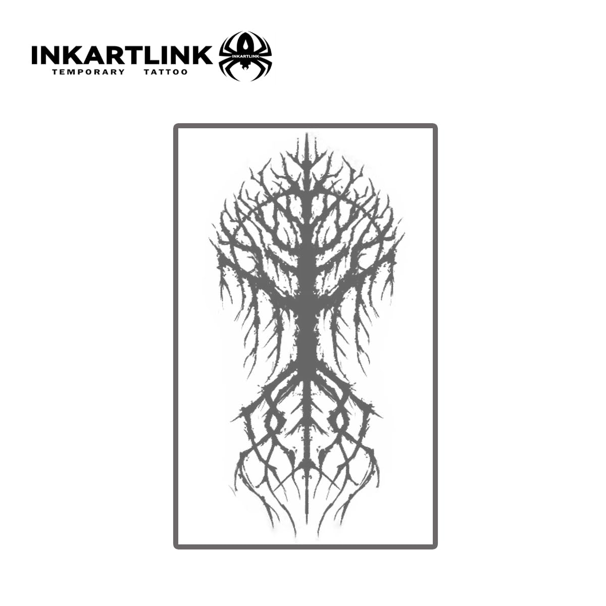 INKARTLINK Tattoo Tech, 2 Sheets Extra Large Semi Permanent Tattoo, Adult Art Design Temporary Tattoos, Lasts 1-2 Weeks, Waterproof, Realistic Look, No Adhesive, No Reflection (Mythology)134