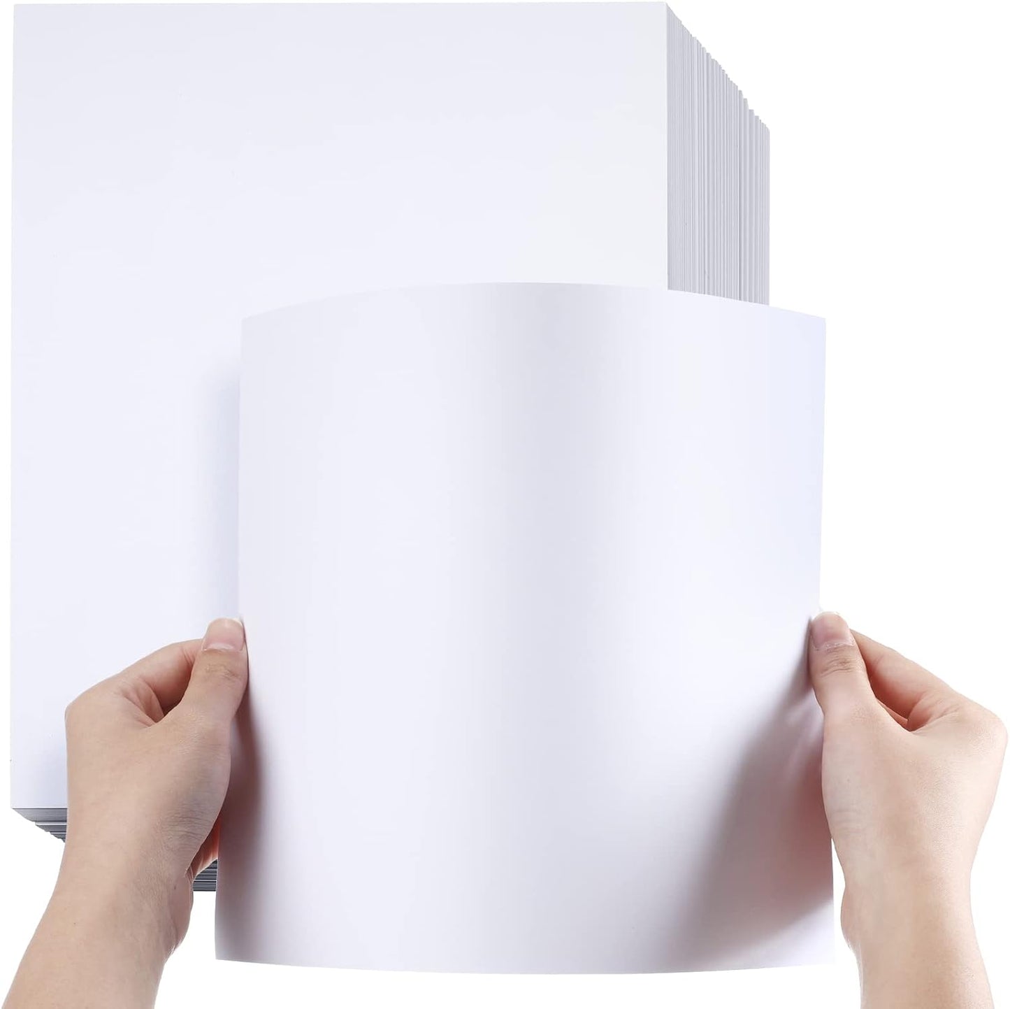 Fainne 200 Sheets 8.5 x 11 Inches Card stock Thick Paper Heavyweight Card Stock Printer Paper 250 GSM 92 lb Cover 170 lb Text for Invitations Menus Crafts DIY Projects(White)